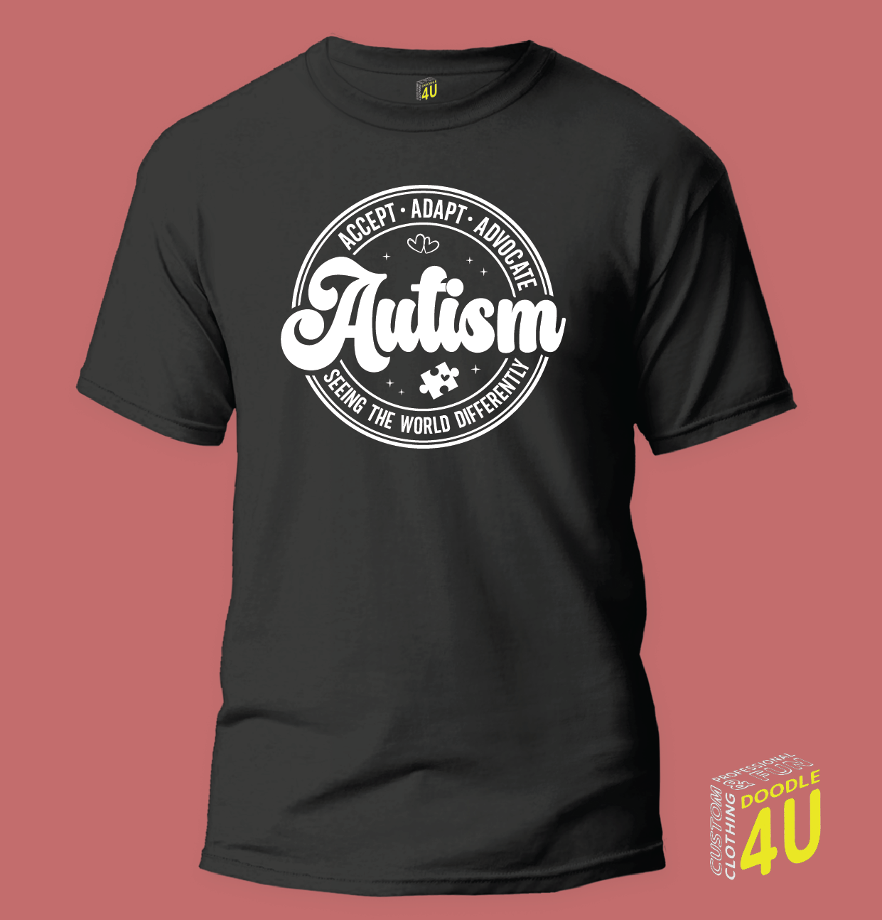 Autism - Accept - Adapt - Advocate - Autism seeing the world differently