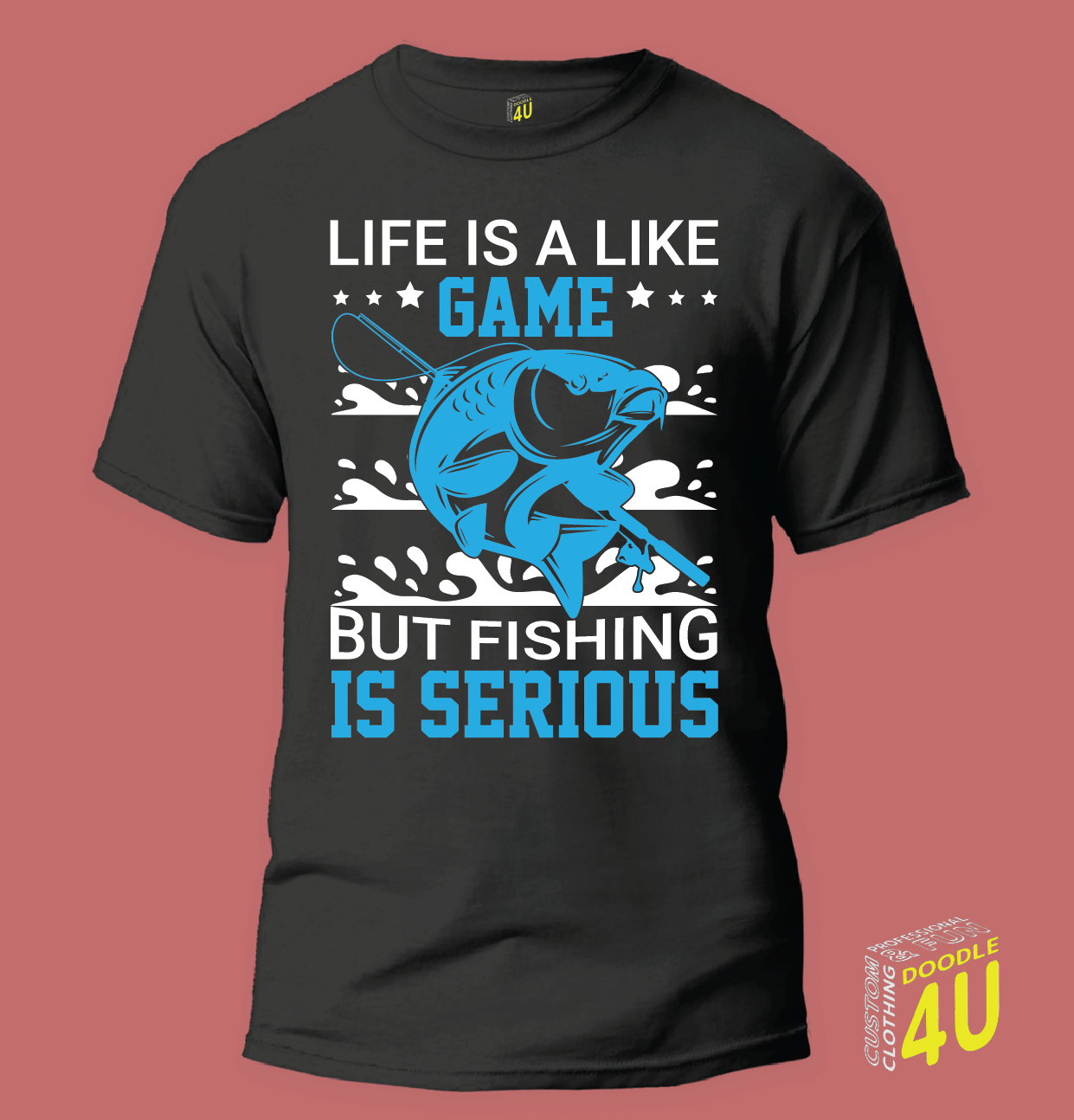 Fishing - Life is like a game but fishing is serious